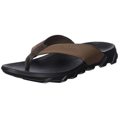 ECCO Sandalia unisex Mx Flipsider, marrón oscuro, 35 EU ECCO Sandalia unisex Mx Flipsider, marrón oscuro, 35 EU