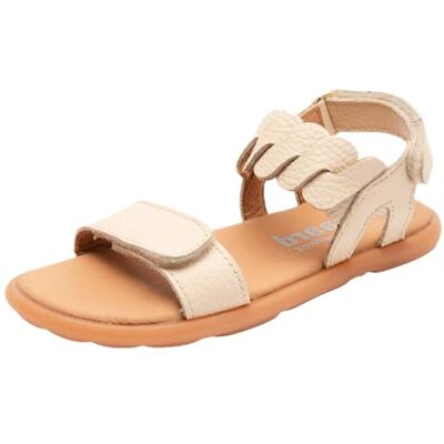 Bisgaard Sko A/S. Sandalias descalzas Cille, crema, talla 28 EU amplia Bisgaard Sko A/S. Sandalias descalzas Cille, crema, talla 28 EU amplia