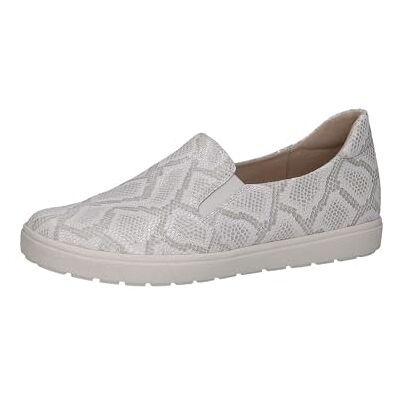 CAPRICE 9-24662-42, Mocasín Mujer, White Reptil, 40 EU CAPRICE 9-24662-42, Mocasín Mujer, White Reptil, 40 EU
