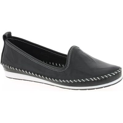 Andrea Conti Zapatillas de Mujer, Mocasín, Negro, 43 EU Andrea Conti Zapatillas de Mujer, Mocasín, Negro, 43 EU