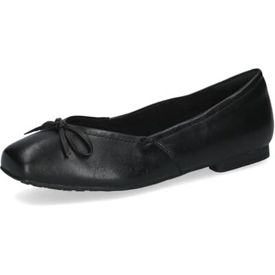 CAPRICE Damen , Zapatos Tipo Ballet Mujer, Tejido Suave de Color Negro, 39 EU CAPRICE Damen , Zapatos Tipo Ballet Mujer, Tejido Suave de Color Negro, 39 EU