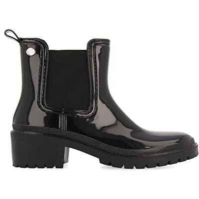 GIOSEPPO Botas de Agua Estilo botín Chelsea Negras para Mujer TRYSIL GIOSEPPO Botas de Agua Estilo botín Chelsea Negras para Mujer TRYSIL