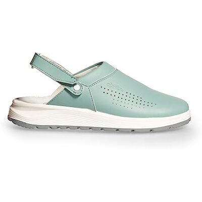 Abeba Calzado Unisex Zuecos ACTIVE SRC Material de Revestimiento: Tela EU 42 Verde Con Velcro Ajustable Diseño con Puertos Transpirables Abeba Calzado Unisex Zuecos ACTIVE SRC Material de Revestimiento: Tela EU 42 Verde Con Velcro Ajustable Diseño con Puertos Transpirables