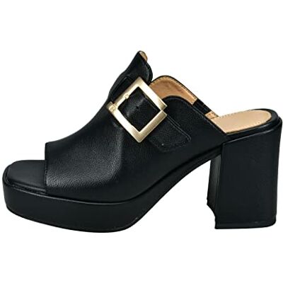 Bagatt D11-AEH90, Mule Mujer, Negro, 36 EU Bagatt D11-AEH90, Mule Mujer, Negro, 36 EU