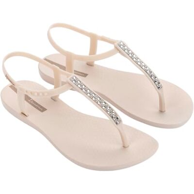 Ipanema Sandalia clásica Chic Fem, Beige Crystal, 41/42 EU Ipanema Sandalia clásica Chic Fem, Beige Crystal, 41/42 EU
