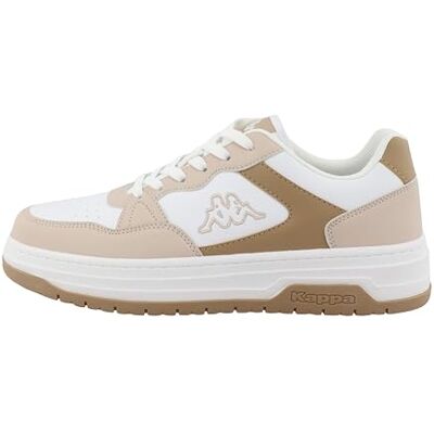 Kappa Supremo , Zapatillas Mujer, Color Blanco y Beige, 37 EU Kappa Supremo , Zapatillas Mujer, Color Blanco y Beige, 37 EU