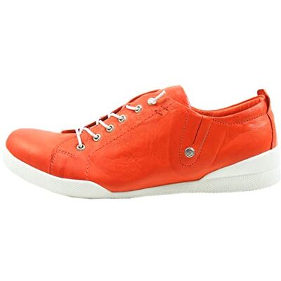 Andrea Conti Zapatos de Mujer con Cordones 0345724 Cuero Mocasines con Cordones, Rojo, 39 EU Andrea Conti Zapatos de Mujer con Cordones 0345724 Cuero Mocasines con Cordones, Rojo, 39 EU