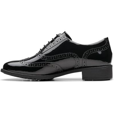 Clarks , Zapatos Planos Mary Jane De Las Mujeres, Black Pat, Clarks , Zapatos Planos Mary Jane De Las Mujeres, Black Pat,