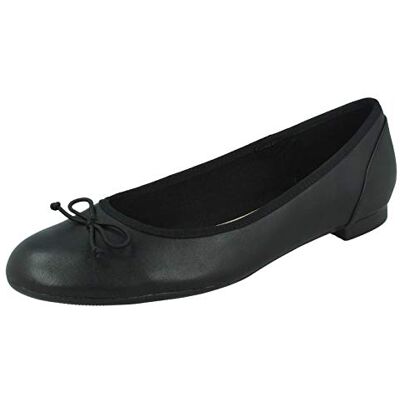 Clarks Couture Bloom, Bailarinas para Mujer, Charol Negro, 37.5 EU Clarks Couture Bloom, Bailarinas para Mujer, Charol Negro, 37.5 EU