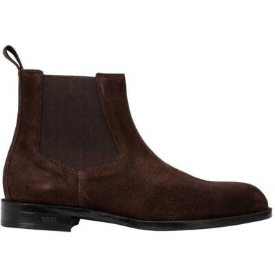 Boss Botas para hombre Tayil Cheb Sdn Chelsea, marrón oscuro, 42 EU Boss Botas para hombre Tayil Cheb Sdn Chelsea, marrón oscuro, 42 EU