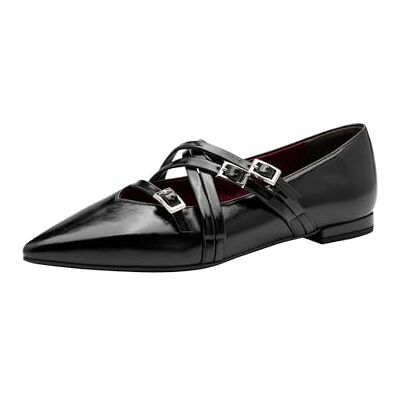 Tamaris Bailarina Strap Bailarinas para Mujer, Color Negro, Talla 38 EU, Negro, 38 EU Tamaris Bailarina Strap Bailarinas para Mujer, Color Negro, Talla 38 EU, Negro, 38 EU