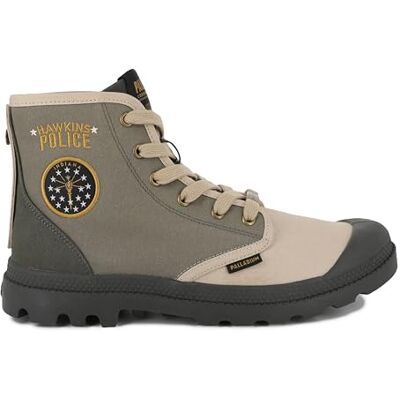 Palladium Palladio Mixto Pampa Hawkins Police Ankle Boot, Dusky Green, 45 EU, Verde Oscuro, 45 EU Palladium Palladio Mixto Pampa Hawkins Police Ankle Boot, Dusky Green, 45 EU, Verde Oscuro, 45 EU