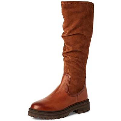 MARCO TOZZI , Botas de Moda Mujer, Cognac Comb, 37 EU MARCO TOZZI , Botas de Moda Mujer, Cognac Comb, 37 EU