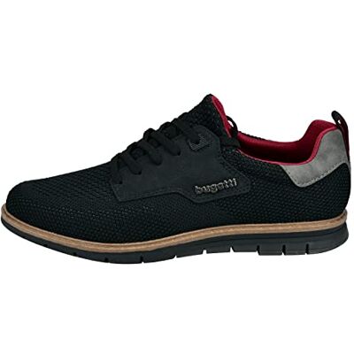 bugatti Sandman, Mocasín, Hombre, Negro, 46 EU bugatti Sandman, Mocasín, Hombre, Negro, 46 EU