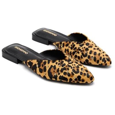 GIOSEPPO BABUCHAS Piel Leopardo IRASBURG GIOSEPPO BABUCHAS Piel Leopardo IRASBURG