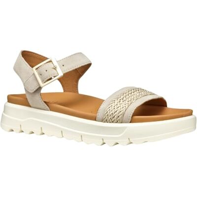 Geox D XAND 2.1S C, Sandalia Plana Mujer, Lt Taupe, Geox D XAND 2.1S C, Sandalia Plana Mujer, Lt Taupe,