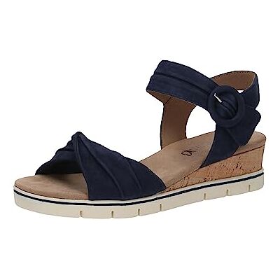 CAPRICE , Sandalias planas Mujer, Azul (Ocean Suede), 38 EU CAPRICE , Sandalias planas Mujer, Azul (Ocean Suede), 38 EU