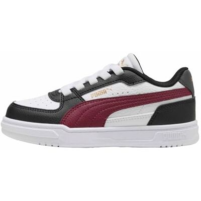 PUMA CAVEN III AC PS Zapatillas Deportivas, Color Negro, Rojo y Blanco, Talla 11 UK Niño, Black Team Regal Red White, 29 EU PUMA CAVEN III AC PS Zapatillas Deportivas, Color Negro, Rojo y Blanco, Talla 11 UK Niño, Black Team Regal Red White, 29 EU