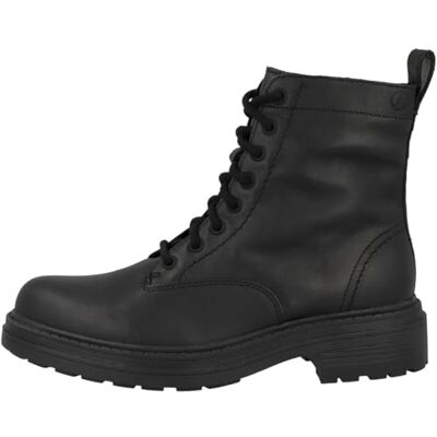 Clarks Premium Botas de moda estilo Orinoco3 para mujer, Piel negra, 40 EU Clarks Premium Botas de moda estilo Orinoco3 para mujer, Piel negra, 40 EU