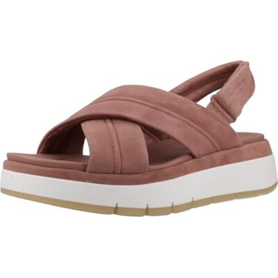 Clarks Tuscan Cross, Sandalia De las mujeres, Mauve Suede, Clarks Tuscan Cross, Sandalia De las mujeres, Mauve Suede,