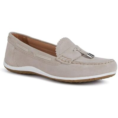 Geox D Vega Moc A, Mocasin Mujer, Color Pardo, 37.5 EU Geox D Vega Moc A, Mocasin Mujer, Color Pardo, 37.5 EU