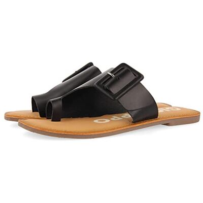 GIOSEPPO Sandalia EN Color Negro con Hebilla para Mujer YAMBA GIOSEPPO Sandalia EN Color Negro con Hebilla para Mujer YAMBA
