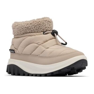 Columbia Women's Snowtrot Shorty Snow Boot, Soft Taupe Shark, 42 EU Columbia Women's Snowtrot Shorty Snow Boot, Soft Taupe Shark, 42 EU