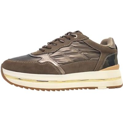 MUSTANG Zapatillas para Mujer 1480-302, Tierra., 37 EU MUSTANG Zapatillas para Mujer 1480-302, Tierra., 37 EU