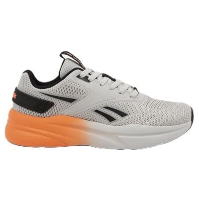 Reebok RELORA Zapatillas Deportivas para Hombre, Color Gris 1/Flash Naranja/Negro, Talla 45,5 EU Reebok RELORA Zapatillas Deportivas para Hombre, Color Gris 1/Flash Naranja/Negro, Talla 45,5 EU