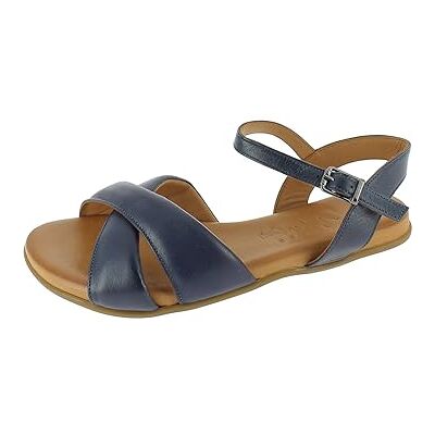 Andrea Conti Damen Sandalette, Sandalia Mujer, D Azul, 37 EU Andrea Conti Damen Sandalette, Sandalia Mujer, D Azul, 37 EU