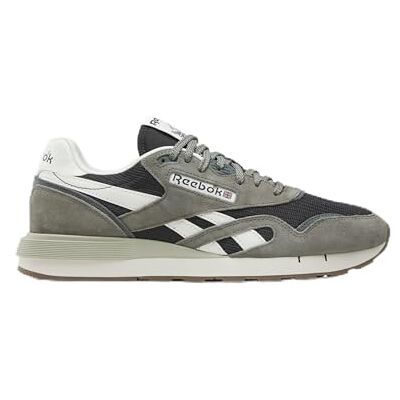 Reebok Classic Nylon 89, Zapatillas de Deporte Unisex-Adulto, Chalk Negro Gris, 45 EU Reebok Classic Nylon 89, Zapatillas de Deporte Unisex-Adulto, Chalk Negro Gris, 45 EU
