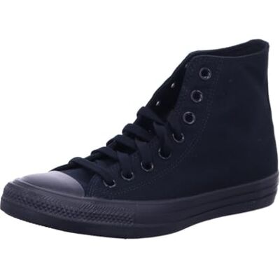 Converse Unisex Adultos Chuck Taylor All Star Sneaker, Black Monochrome, 45 EU Converse Unisex Adultos Chuck Taylor All Star Sneaker, Black Monochrome, 45 EU