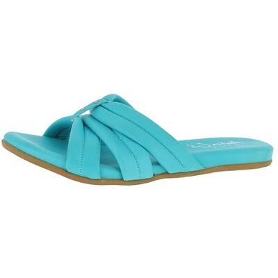 Andrea Conti Damen Pantolette, Mocasín Plano Mujer, Aguamarina, 36 EU Andrea Conti Damen Pantolette, Mocasín Plano Mujer, Aguamarina, 36 EU