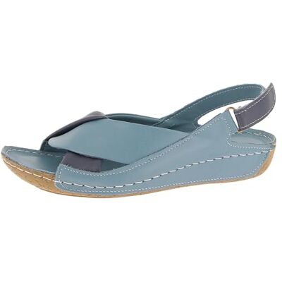 Andrea Conti Damen Sandalette, Sandalia Mujer, Infinity Blue D Blue, 39 EU Andrea Conti Damen Sandalette, Sandalia Mujer, Infinity Blue D Blue, 39 EU
