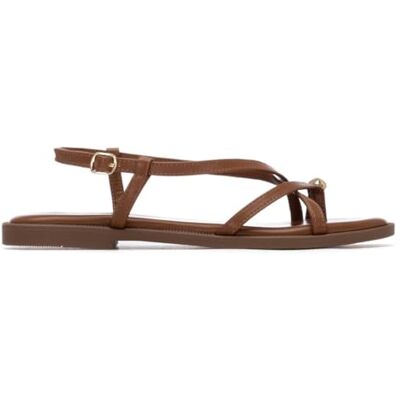 XTI Sandalia Mujer Camel Calzado Cómodo y Versátil Moda casual Modelo 02 (Talla 40) XTI Sandalia Mujer Camel Calzado Cómodo y Versátil Moda casual Modelo 02 (Talla 40)