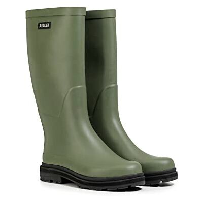 Aigle Ultra Rain, Botas de lluvia para Mujer, Verde (Olivina), 38 EU Aigle Ultra Rain, Botas de lluvia para Mujer, Verde (Olivina), 38 EU