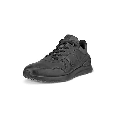 ECCO Zapatillas Astir Lite para Hombre, Negro, 45 EU ECCO Zapatillas Astir Lite para Hombre, Negro, 45 EU