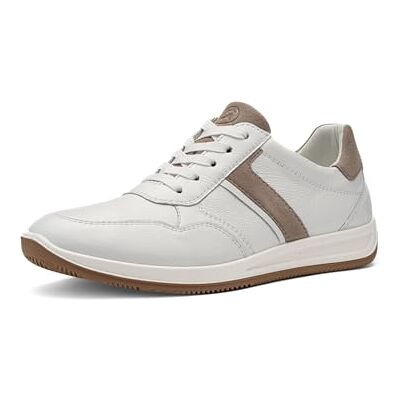 ARA Lando, Zapatillas Hombre, Cashmere Blanco, 43 EU Ancho ARA Lando, Zapatillas Hombre, Cashmere Blanco, 43 EU Ancho