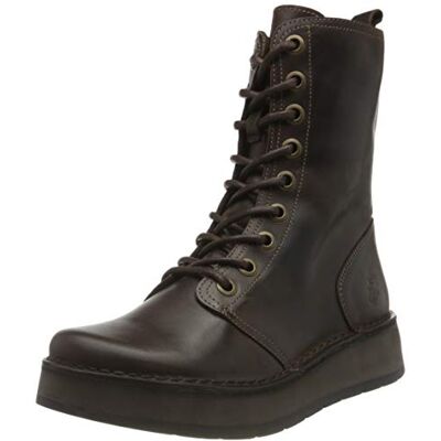 Fly London Mujer Bota a la altura de la pantorrilla, Black, 37 EU Fly London Mujer Bota a la altura de la pantorrilla, Black, 37 EU