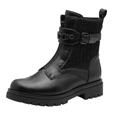 MARCO TOZZI by Guido Maria Kretschmer Mode-Stiefel , Botas de Moda Mujer, Peine Negro, 42 EU MARCO TOZZI by Guido Maria Kretschmer Mode-Stiefel , Botas de Moda Mujer, Peine Negro, 42 EU