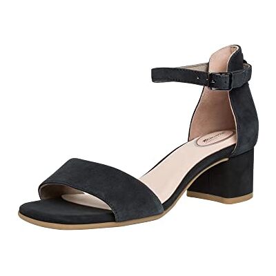 Tamaris 8-88304-20, Sandalia con talón Mujer, Navy, 38 EU Ancho Tamaris 8-88304-20, Sandalia con talón Mujer, Navy, 38 EU Ancho