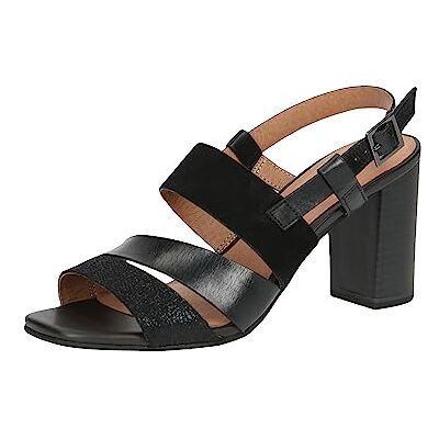 CAPRICE , Sandalias Mujer, Negro (Black Comb), 39 EU CAPRICE , Sandalias Mujer, Negro (Black Comb), 39 EU