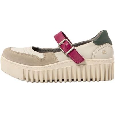 ART Brighton, Plataforma Mujer, Cream-Fuxia, 39 EU ART Brighton, Plataforma Mujer, Cream-Fuxia, 39 EU