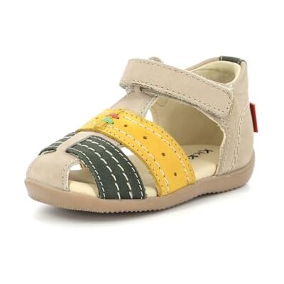 Kickers Bigbazar-2, Sandalias Niño, Amarillo Beige, 22 EU Kickers Bigbazar-2, Sandalias Niño, Amarillo Beige, 22 EU