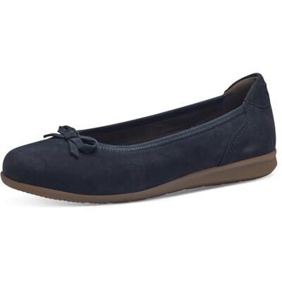 Tamaris , Zapatos Tipo Ballet Mujer, Azul Marino, 38 EU Tamaris , Zapatos Tipo Ballet Mujer, Azul Marino, 38 EU