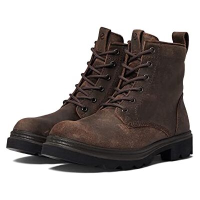 ECCO Botas Grainer para mujer, café, 37 EU ECCO Botas Grainer para mujer, café, 37 EU