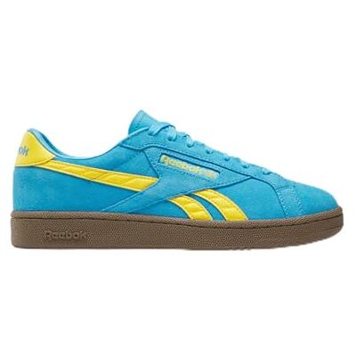 Reebok Zapatillas Unisex Club C Grounds UK FUTURECYAN/GOLDENHAZE/Gum, 43 EU, Futurecyan Goldenhaze Gum, 43 EU Reebok Zapatillas Unisex Club C Grounds UK FUTURECYAN/GOLDENHAZE/Gum, 43 EU, Futurecyan Goldenhaze Gum, 43 EU