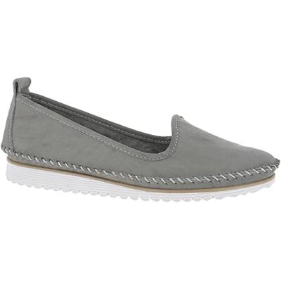 Andrea Conti Zapatillas de Mujer, Mocasín, Antracita, 36 EU Andrea Conti Zapatillas de Mujer, Mocasín, Antracita, 36 EU