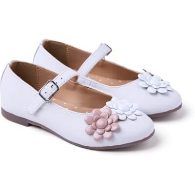 GIOSEPPO OLDEANI, Zapatos Planos Mary Jane, Blanco, 34 EU GIOSEPPO OLDEANI, Zapatos Planos Mary Jane, Blanco, 34 EU