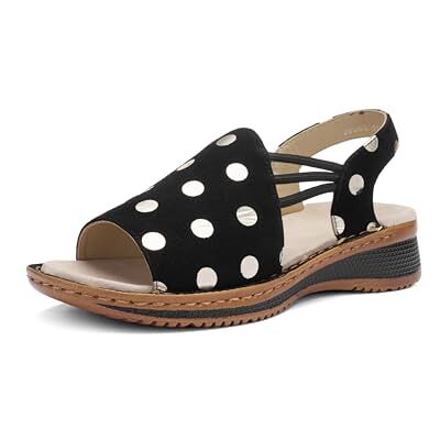 ARA Hawaii, Sandalia Mujer, Black Cream, 42 EU ARA Hawaii, Sandalia Mujer, Black Cream, 42 EU